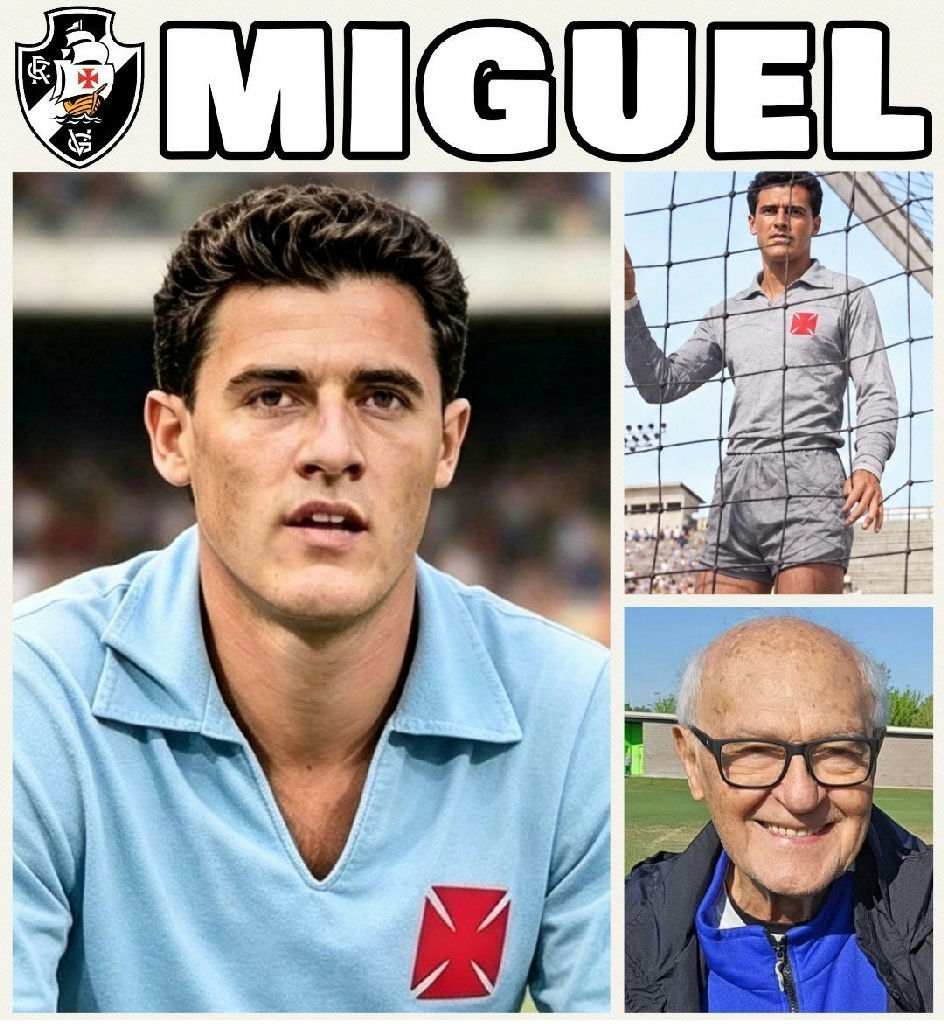 Miguel, ex-goleiro do Vasco, celebra 89 anos de vida e legado no futebol