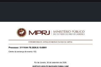 Ministério Público do Rio de Janeiro formaliza ciência sobre extinção de processo da 777