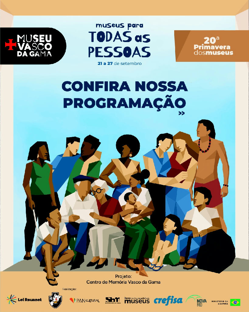 Museu Vasco da Gama promove programação especial com foco em inclusão e diversidade