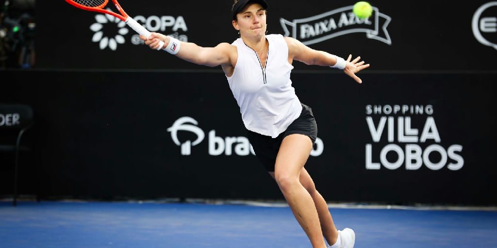 Nadia Podoroska e Kaitlin Quevedo disputam a final do SP Open 2026 neste domingo no Villa Lobos