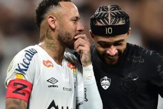 Neymar envia mensagem de apoio a Memphis Depay após eliminação do Corinthians
