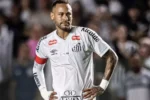 Neymar sofre lesão muscular e preocupa departamento médico do Santos