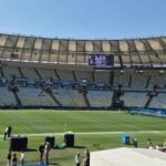 NFL realiza ajustes no gramado do Maracanã para estreia no Rio de Janeiro
