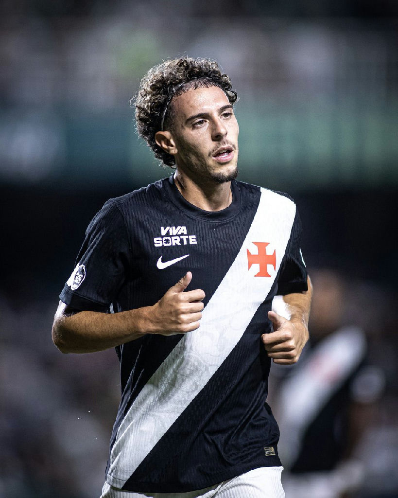 Nuno Moreira é ausência confirmada no Vasco para confronto diante do Coritiba