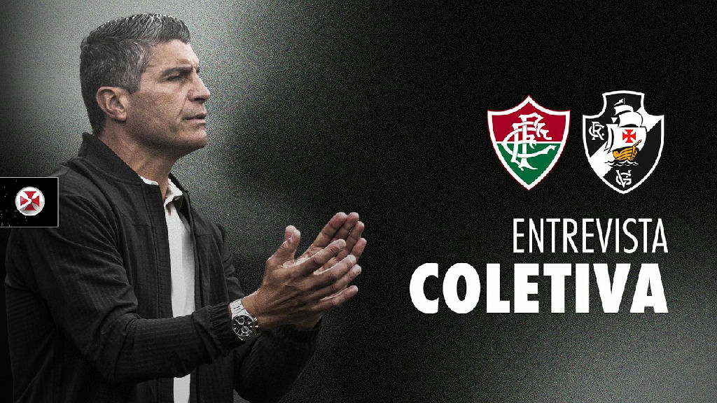 Pedro Emanuel analisa derrota do Vasco para o Fluminense em entrevista coletiva