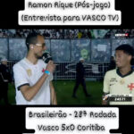 Ramon Rique celebra primeiro gol profissional em goleada do Vasco