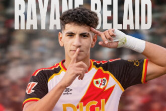 Rayo Vallecano oficializa contratação de Rayane Belaid após saída do Atlético de Madrid