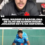 Real Madrid e Barcelona monitoram Ramon Rique durante período na Espanha