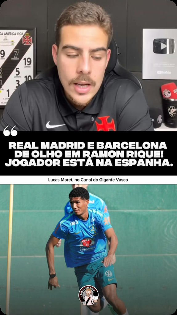 Real Madrid e Barcelona monitoram Ramon Rique durante período na Espanha