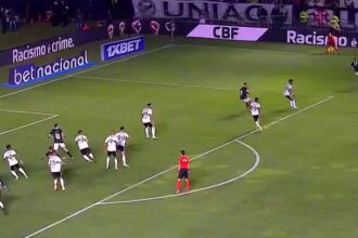 Relembre a goleada do Vasco sobre o Coritiba em São Januário