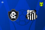 Remo e Santos empatam sem gols no primeiro tempo de confronto decisivo