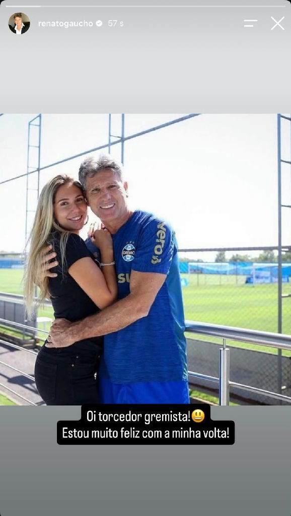 Renato Gaúcho oficializa retorno ao Grêmio e gera expectativa na torcida
