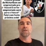 Richarlison avalia possibilidade de empréstimo ao Vasco da Gama