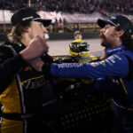 Ryan Blaney lamenta briga com Carson Hocevar e admite derrota em confronto na Nascar