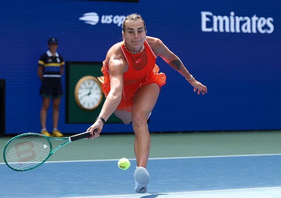 Sabalenka interrompe partida no US Open após sentir forte odor de maconha