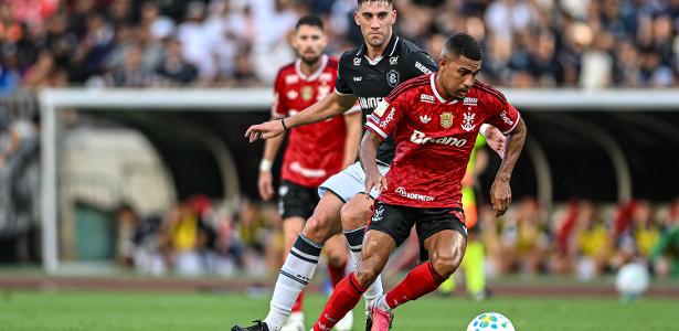 Samuel Lino celebra triunfo do Flamengo e liderança provisória no Brasileirão