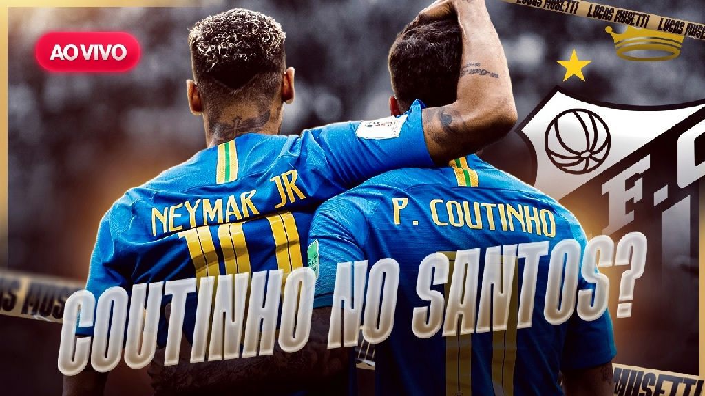 Santos articula investida para contratar o meia Philippe Coutinho