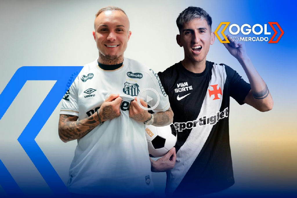 Santos e Vasco intensificam movimentações no mercado da bola