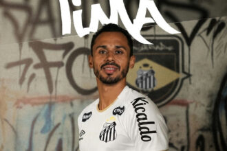Santos oficializa a contratação do meia Lima para reforçar o elenco