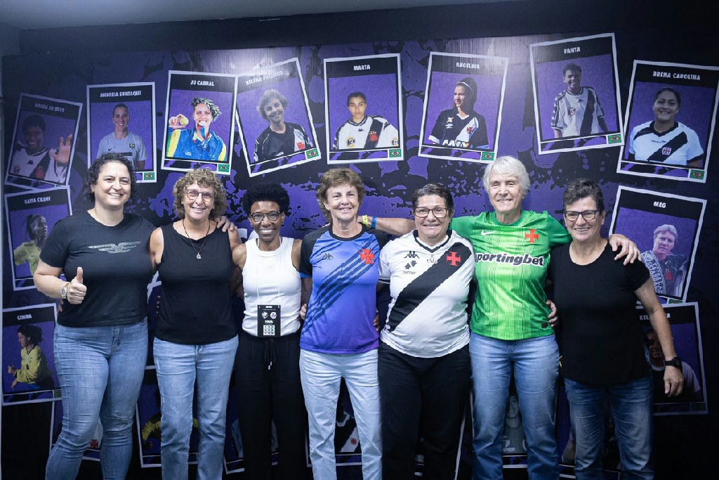 São Januário celebra legado do futebol feminino com homenagem a Pretinha e Meg no último domingo