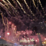 São Januário celebra sua mística com show de luzes e fogos de artifício