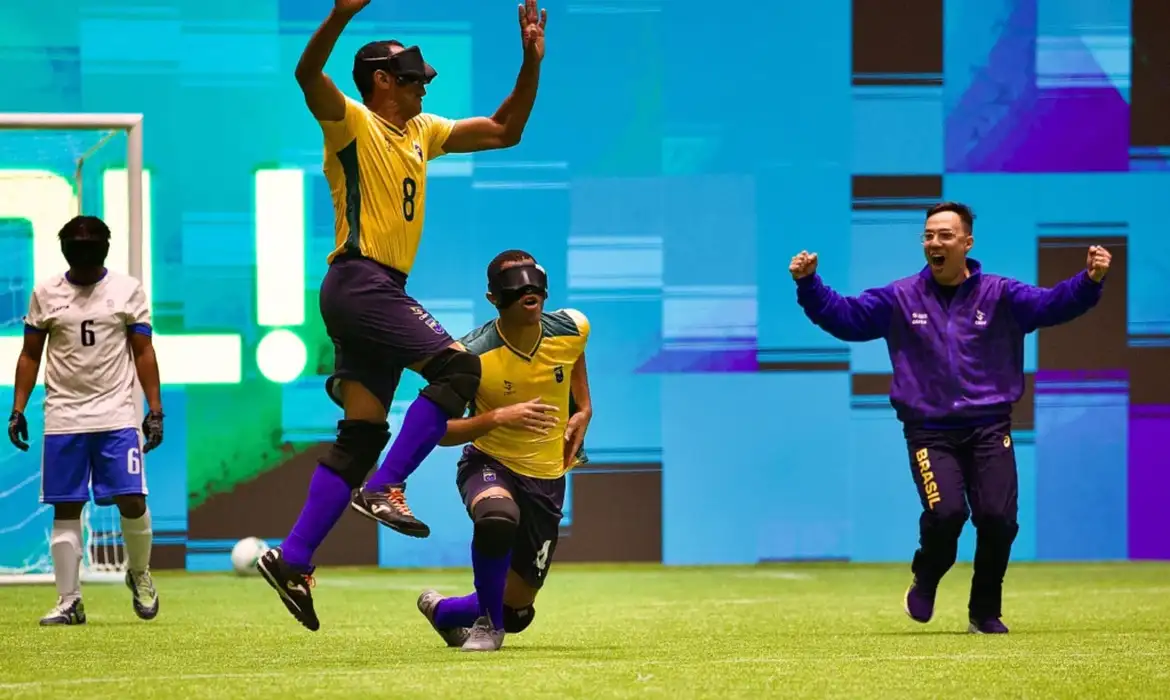 Seleção brasileira de futebol de cegos conquista heptacampeonato invicto da Copa América