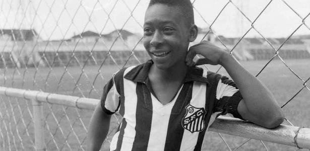 Sete décadas do primeiro gol de Pelé com a camisa do Santos