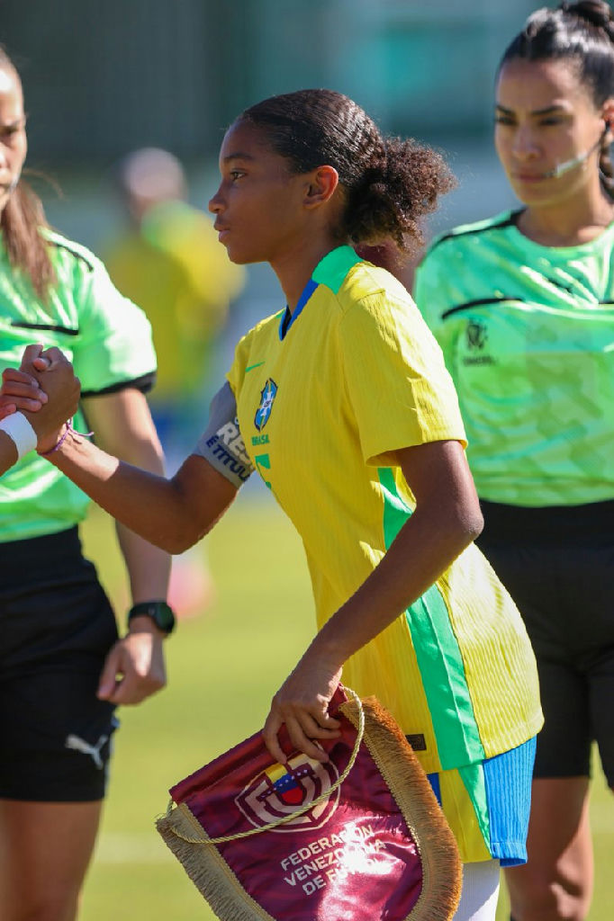 Sophia Lara brilha pela Seleção Brasileira Sub-15 na Liga Evolución
