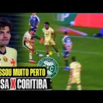 Sosa em destaque: meio-campista do Vasco protagoniza lances importantes contra o Coritiba