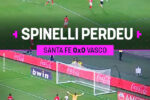 Spinelli desperdiça chance clara e Vasco empata com Santa Fe