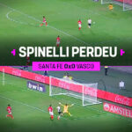 Spinelli desperdiça chance clara e Vasco empata com Santa Fe