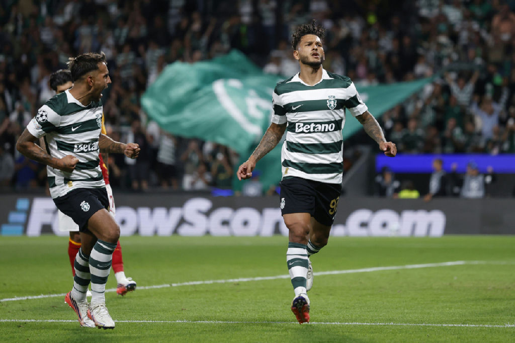 Sporting supera susto inicial e vence Galatasaray na estreia da Champions League