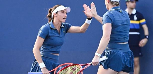 Stefani e Dabrowski avançam às quartas do US Open com vitória expressiva em Nova York