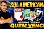 Sul-americana: videntes analisam o confronto entre Santa Fe e Vasco