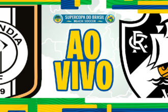 Supercopa do Brasil de beach soccer coloca Ceilândia e Vasco frente a frente