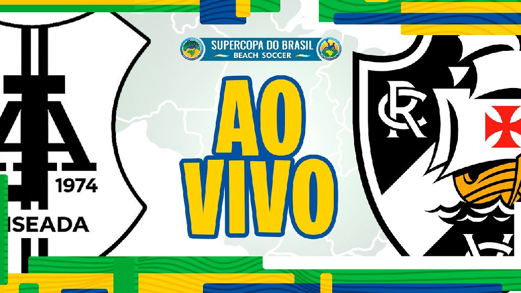 Supercopa do Brasil de beach soccer coloca Juventus e Vasco frente a frente