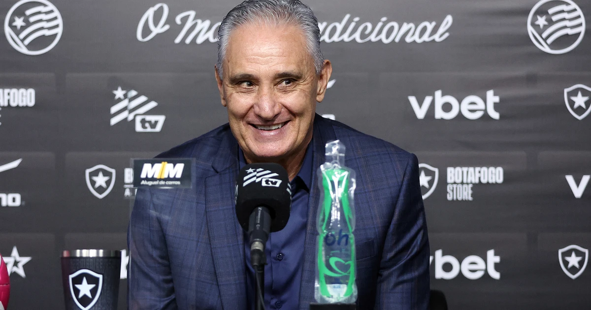 Tite assume comando do Botafogo e defende estilo de jogo equilibrado
