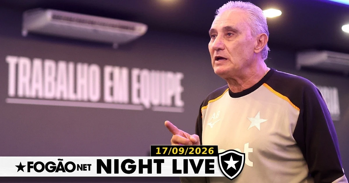 Tite assume comando técnico do Botafogo em meio a turbulências administrativas