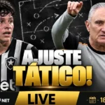 Tite avalia mudanças táticas no Botafogo e planeja ajustes para Montoro