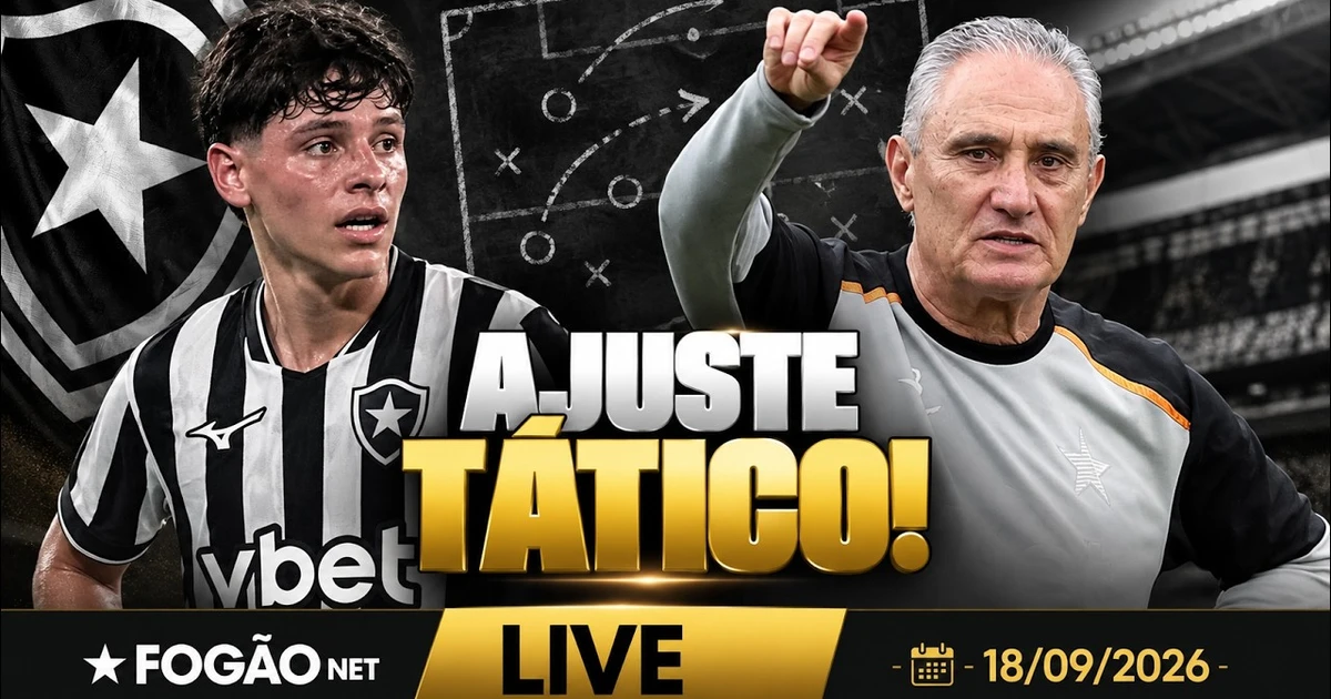 Tite avalia mudanças táticas no Botafogo e planeja ajustes para Montoro
