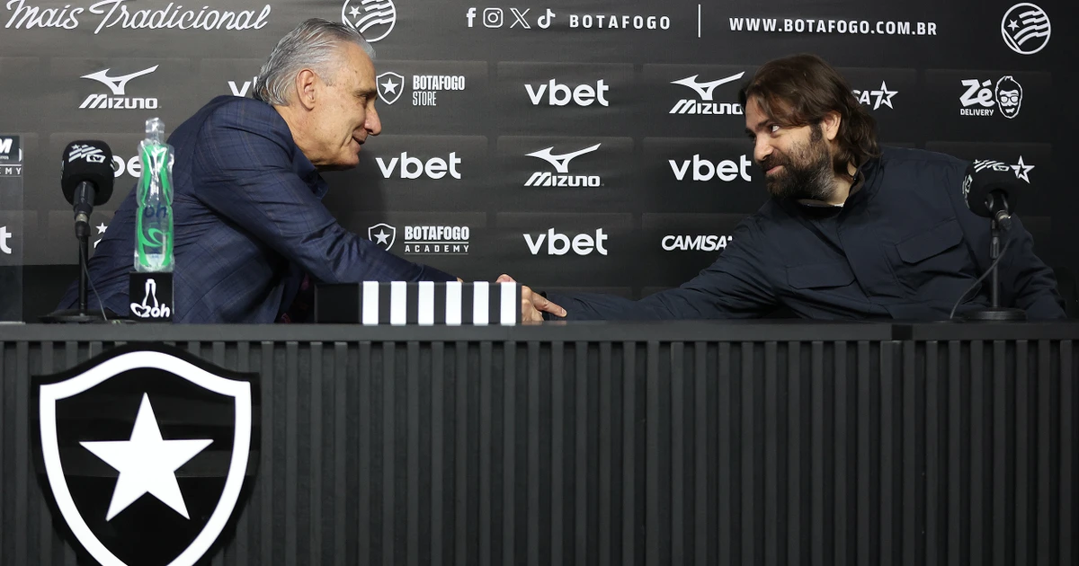 Tite destaca conexão com João Paulo Magalhães Lins como chave para assumir o Botafogo