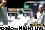 Tite intensifica preparação do Botafogo para a reta final do Brasileirão