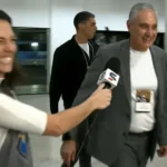 Tite marca presença no Nilton Santos para acompanhar duelo do Botafogo