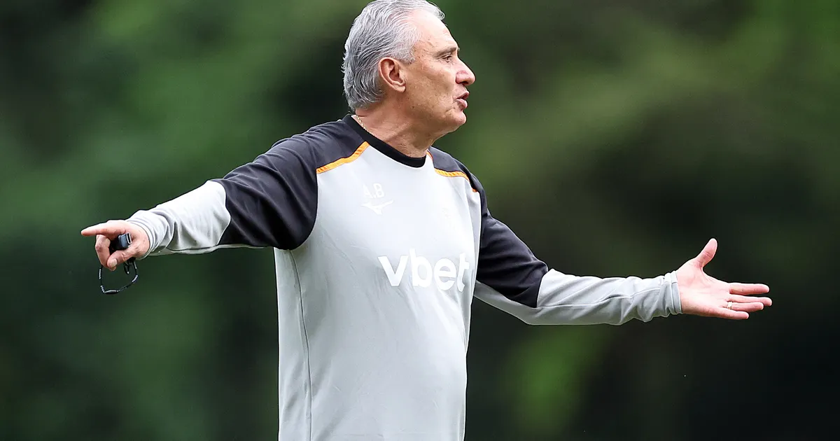 Tite prepara mudanças no Botafogo para enfrentar o Mirassol no Brasileirão