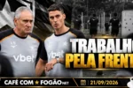 Tite utiliza pausa da data Fifa para ajustar o elenco do Botafogo
