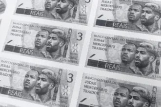 Torcida do Botafogo cria notas de três reais para provocar ex-jogadores