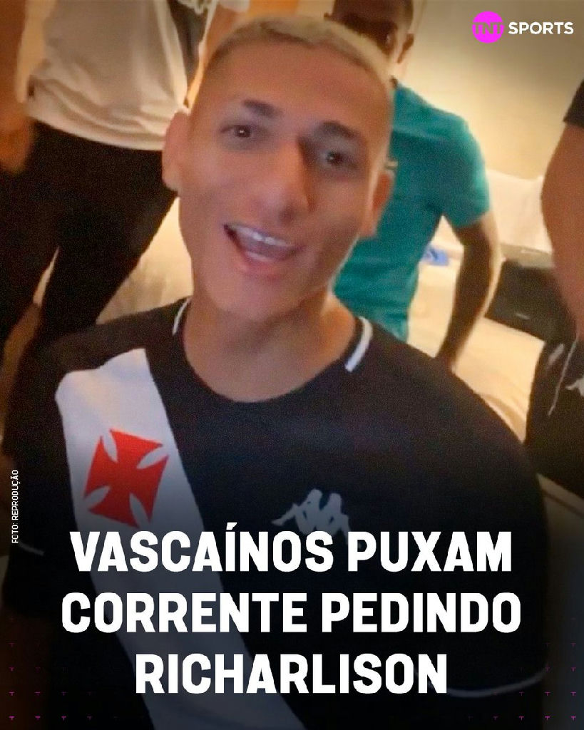 Torcida do Vasco inicia movimento digital pela contratação de Richarlison