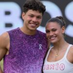 Trinity Rodman celebra vitória de Ben Shelton no US Open