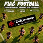 Vasco Almirantes lança escolinha de Flag Football para jovens no Aterro do Flamengo