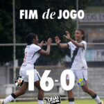Vasco aplica goleada histórica de 16 a 0 sobre o União Central no Carioca sub-20